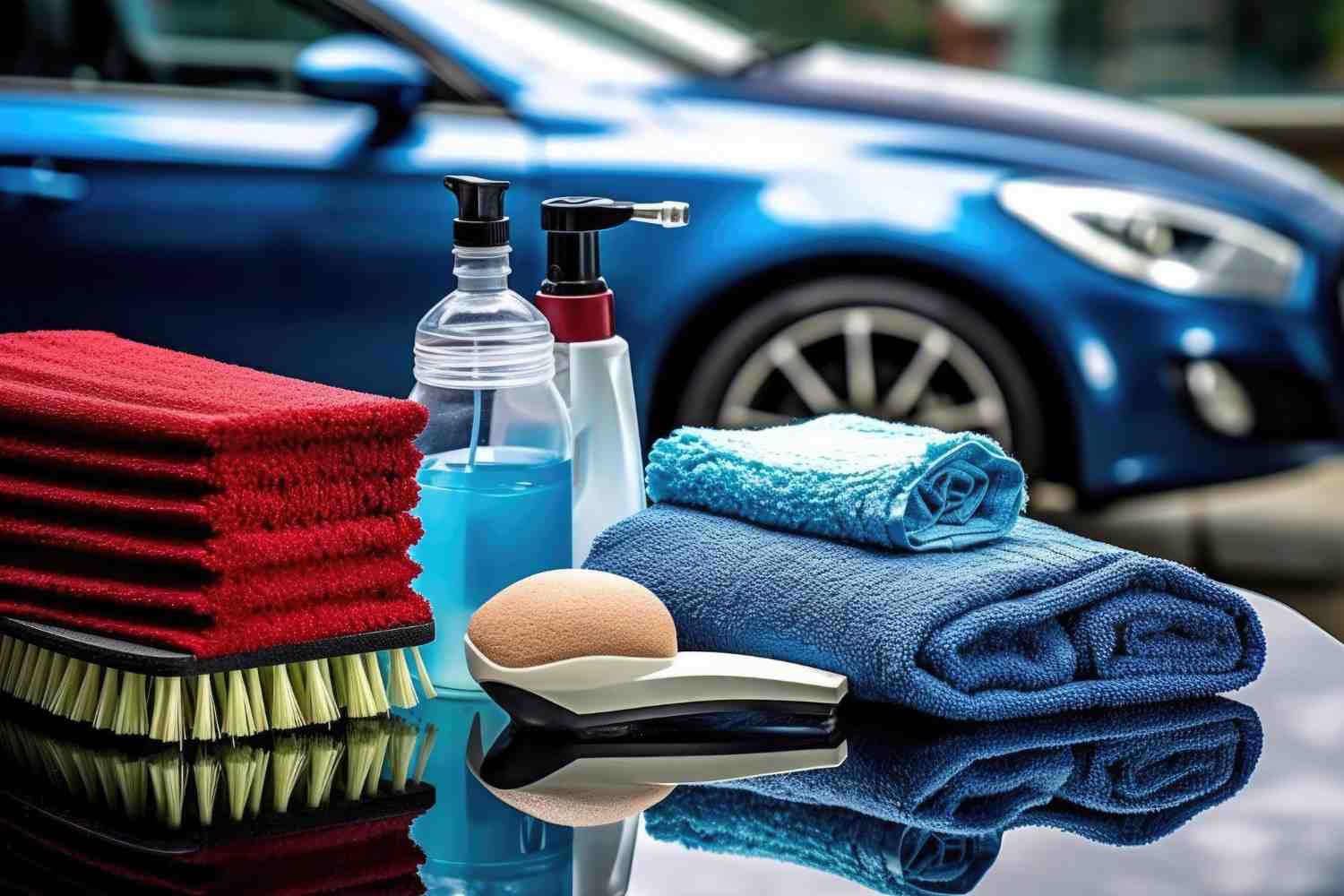 Car cleaning and detailing products