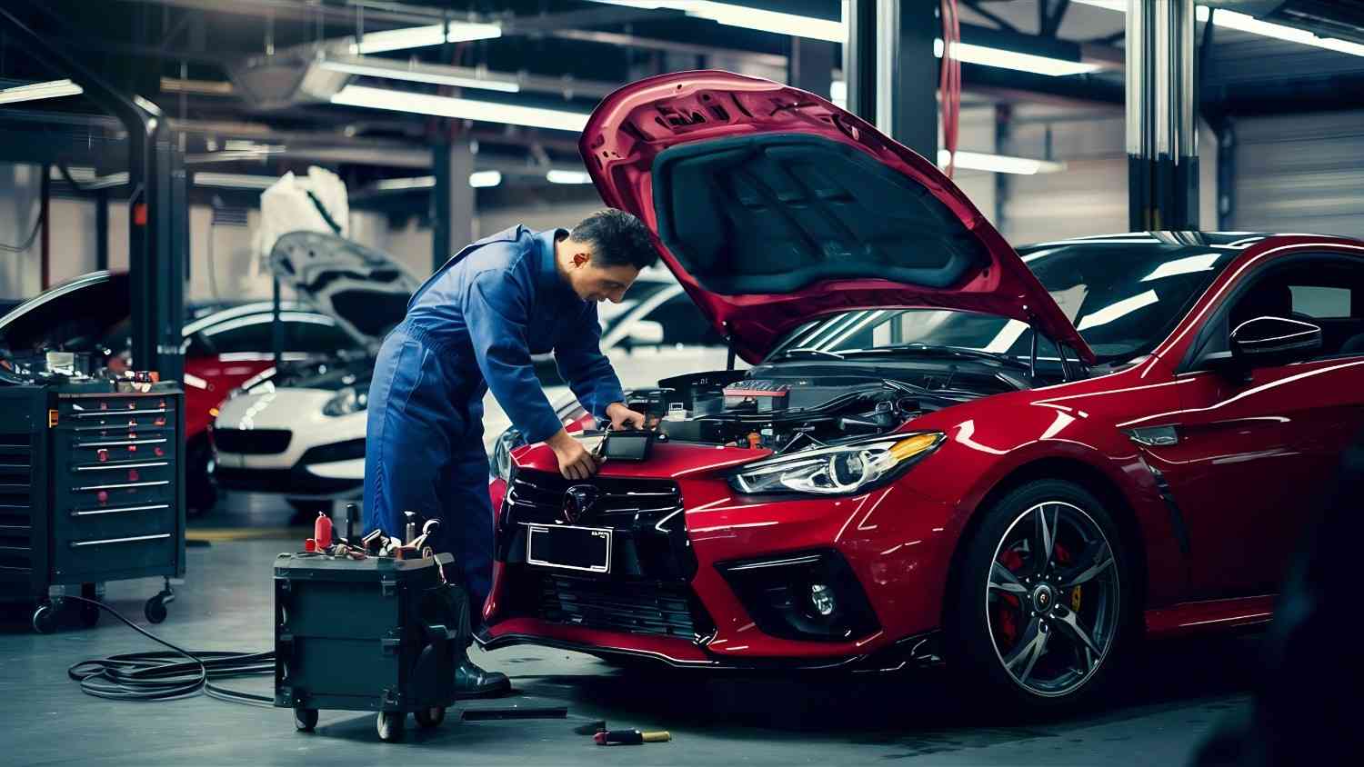 Premium car styling showcase